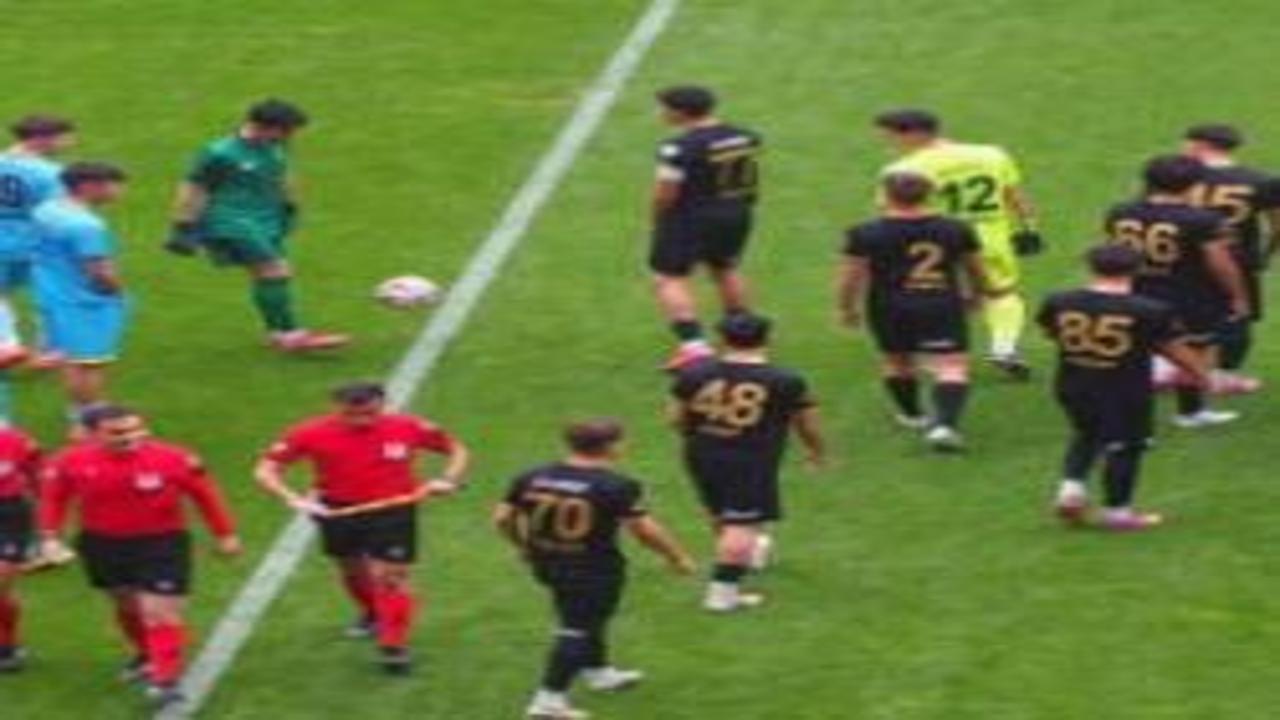 Maça 7 oyuncuyla çıkmışlardı! TFF hükmen mağlup saydı