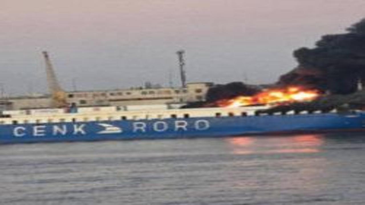 Türk gemisi, Ukrayna limanına yaklaştığı sırada vuruldu