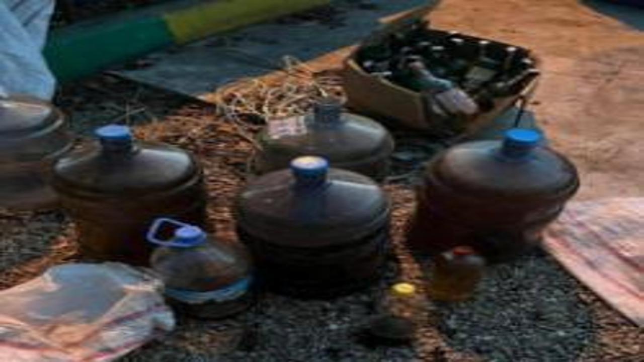 Aydın'da 6 ton sahte alkol ele geçirildi