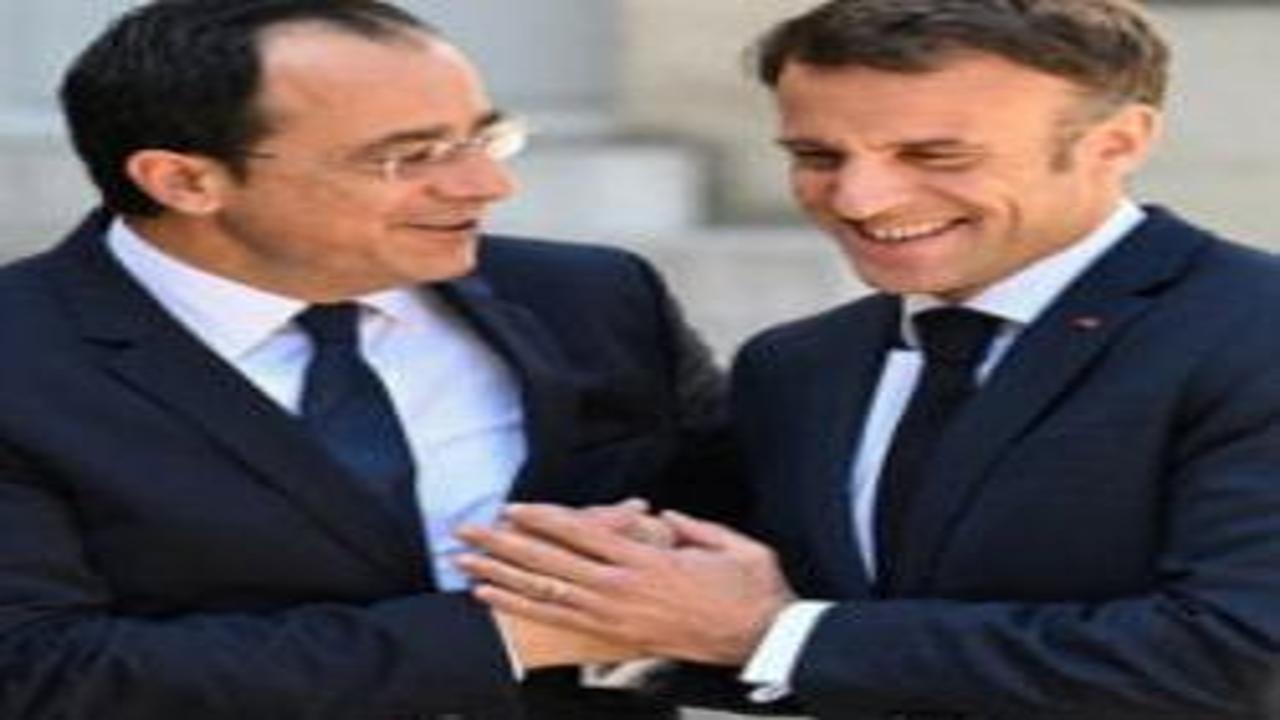 Hristodulidis "tarihi ortaklık" diyerek duyurdu! GKRY ve Fransa imzaları attı