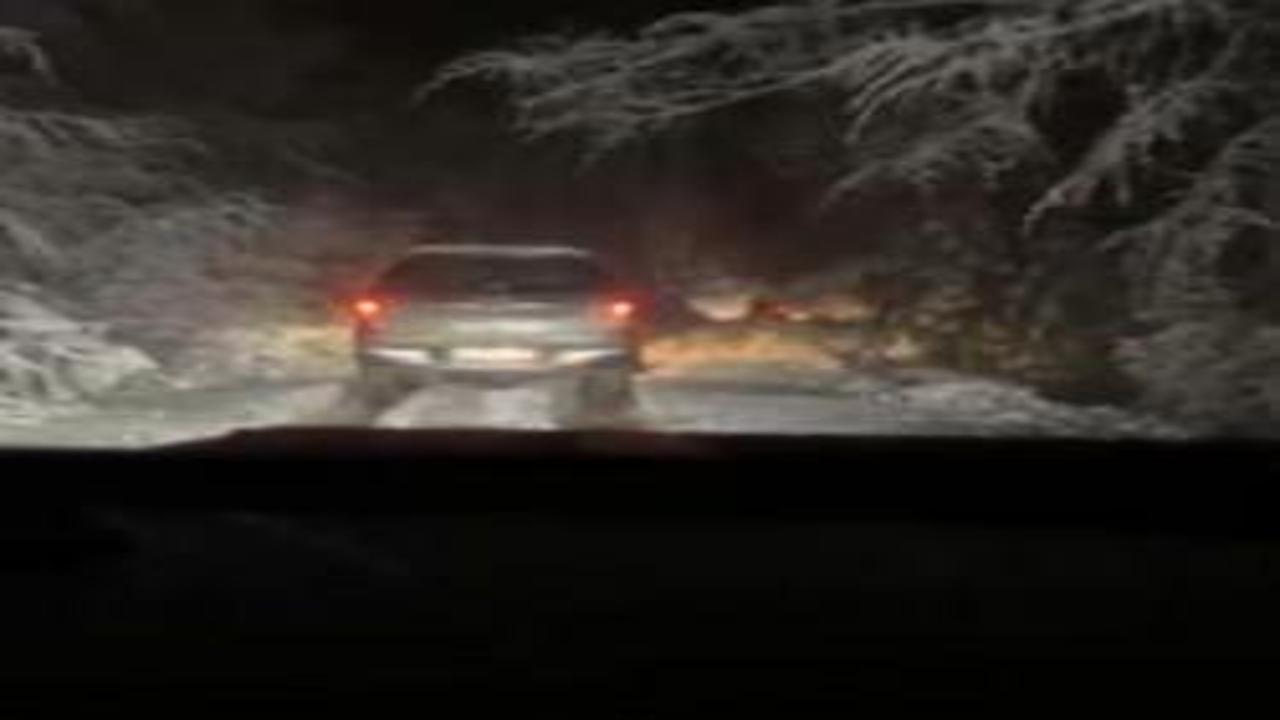 Karabük'ün yüksek kesimlerinde kar kalınlığı 40 santimetreye ulaştı