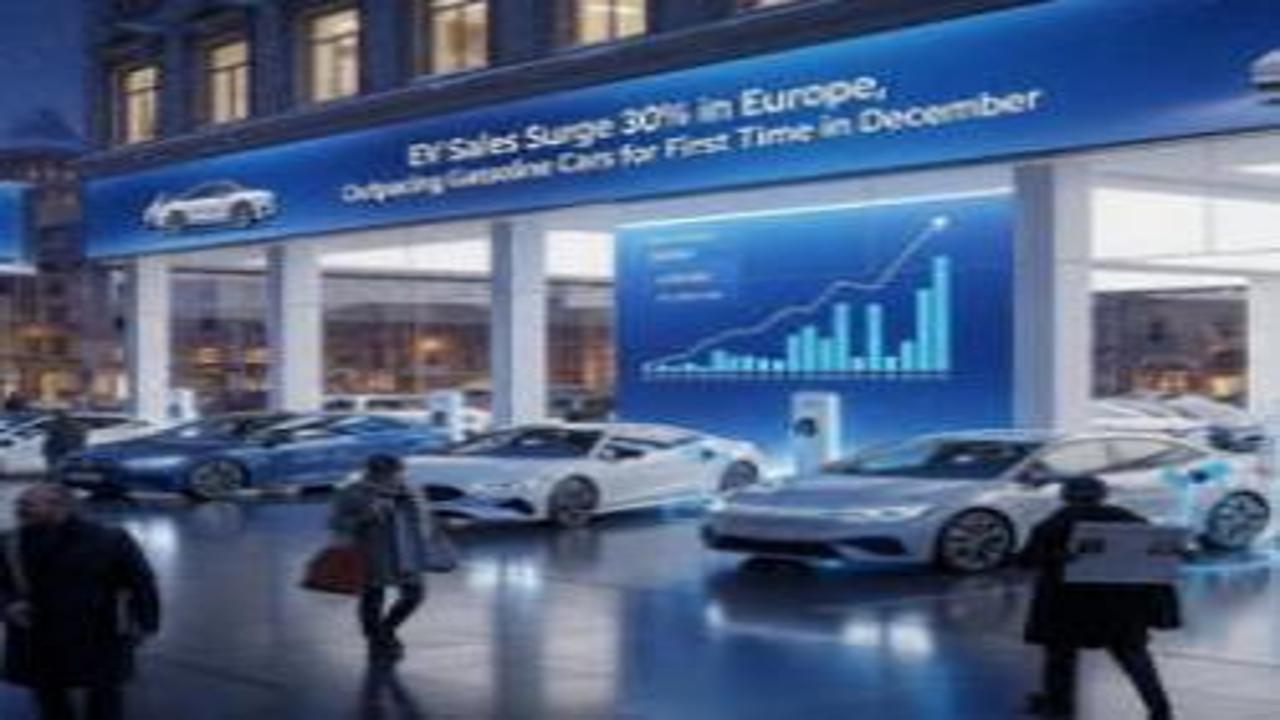 Benzinli araç saltanatı bitiyor: Avrupa'da elektrikli modeller zirveye yerleşti