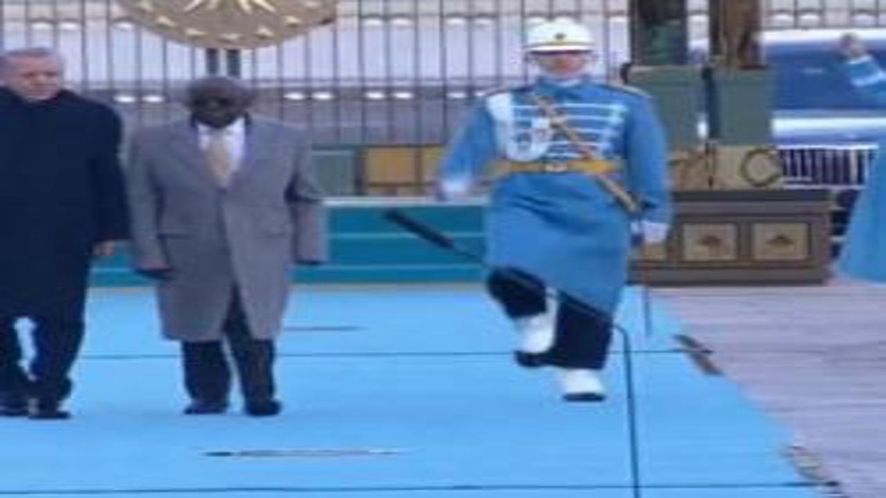 Cumhurbaşkanı Erdoğan, Nijerya Cumhurbaşkanı Tinub'u ağırlıyor