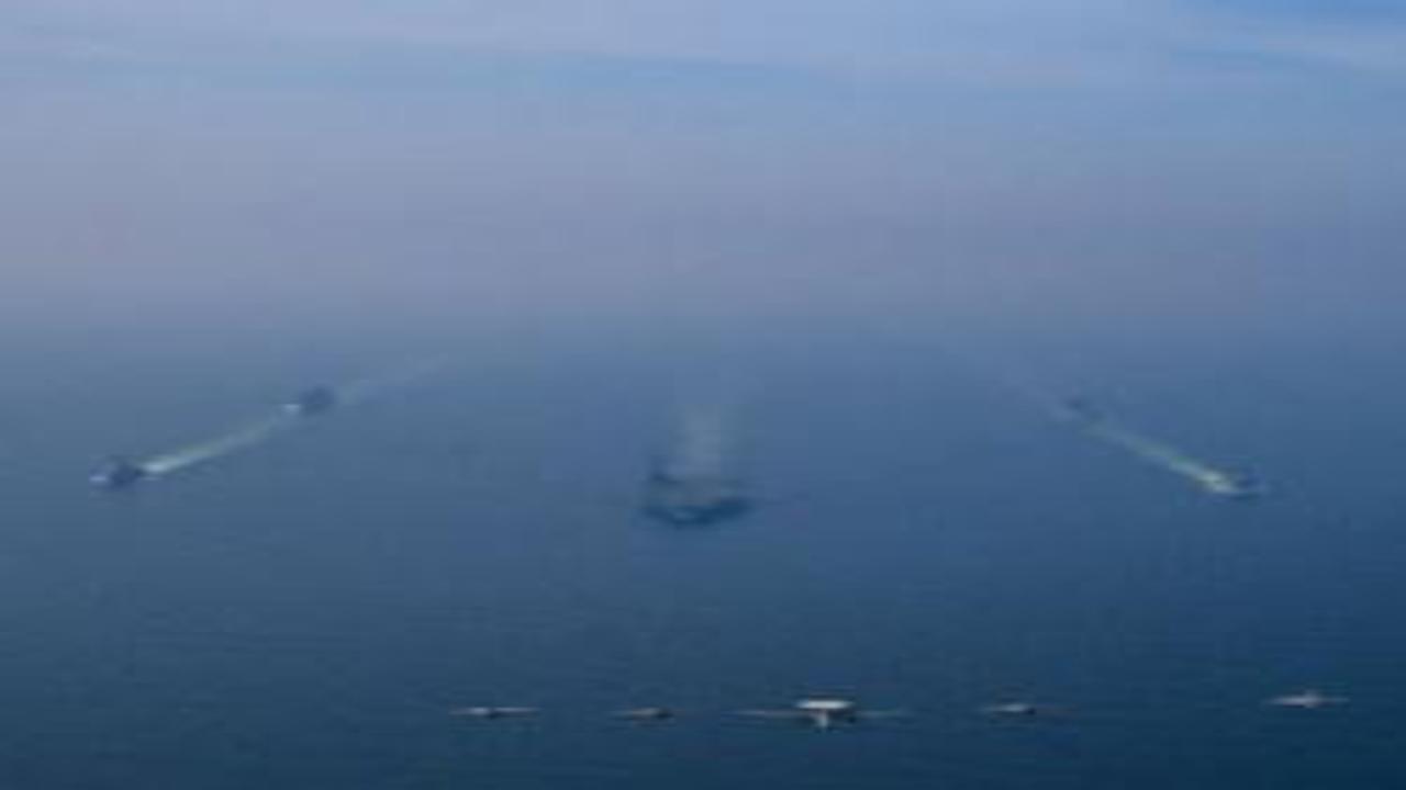 ABD'den son dakika İran paylaşımı: Savaş filosu Tahran'ın dibinde