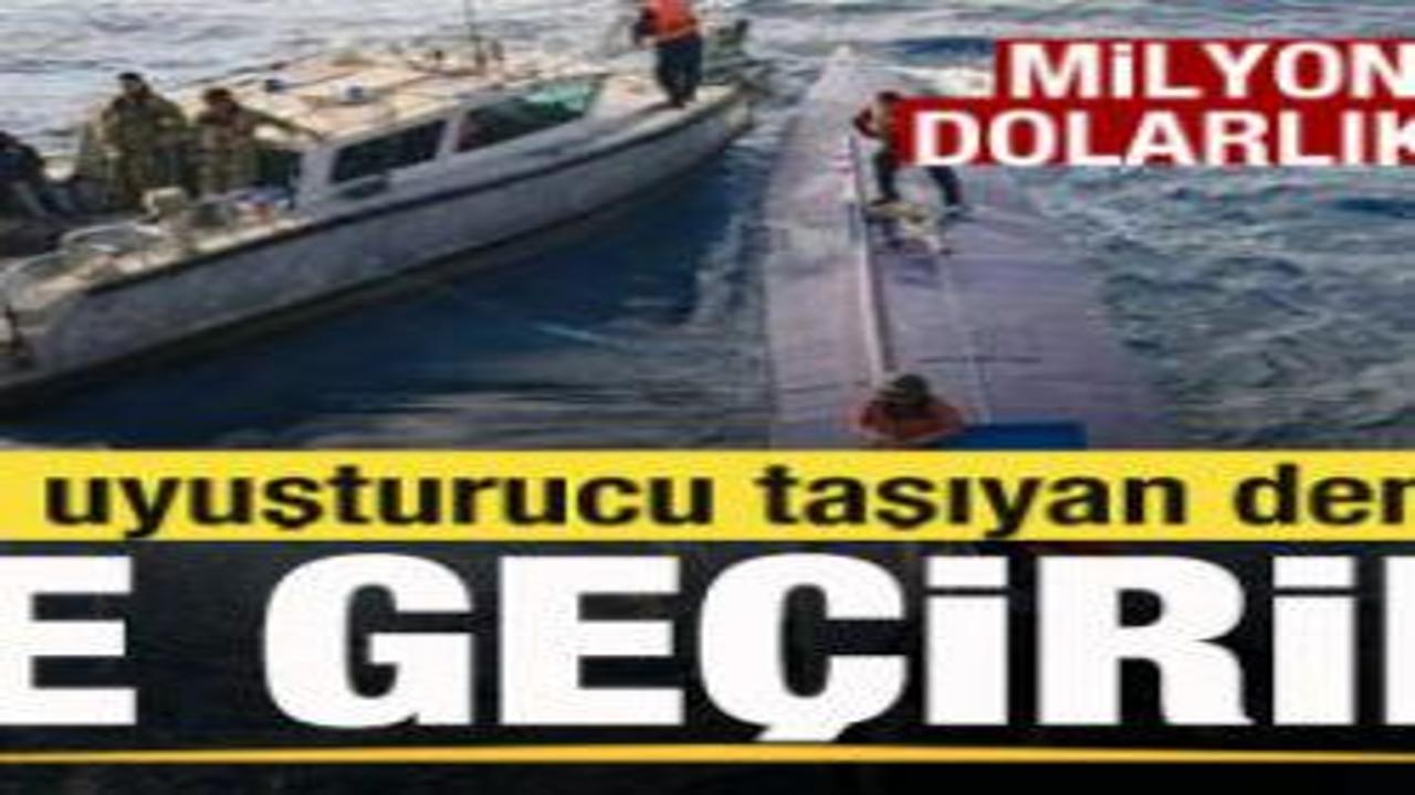 4 ton uyuşturucu taşıyan denizaltı ele geçirildi!