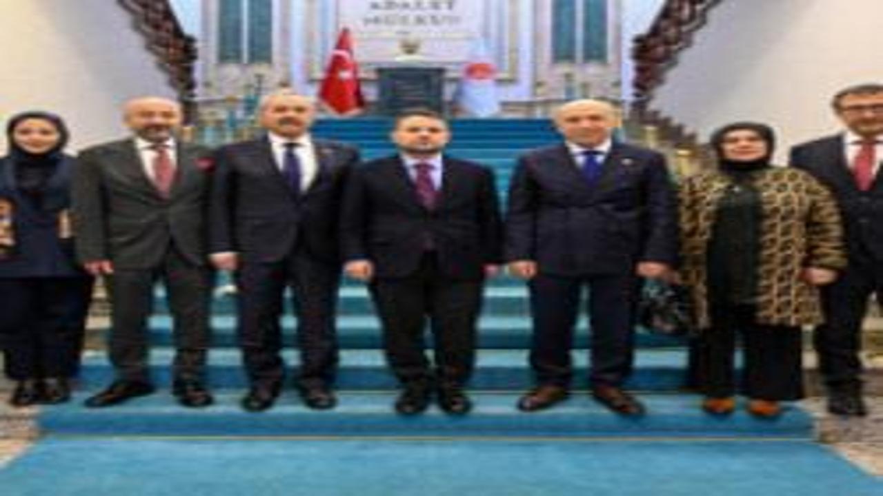 Bakan Gürlek, İstanbul 2 No'lu Barosu Başkanı Şamlı'yı kabul etti