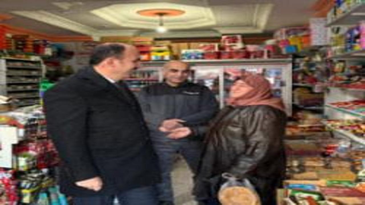 Başkan Altay'dan iftar öncesi esnaf ziyareti