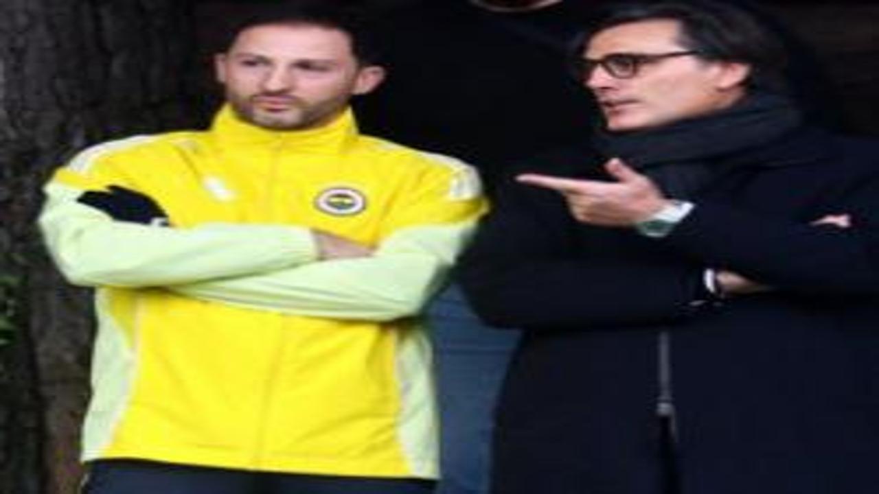 Fenerbahçe antrenmanında Montella sürprizi!