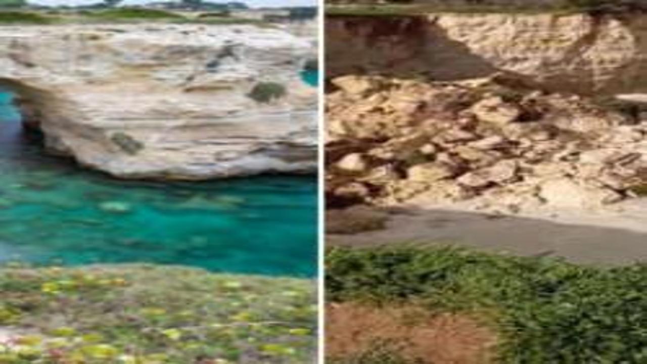 İtalya'daki 'Aşıklar Kemeri' Sevgililer Günü'nde çöktü!