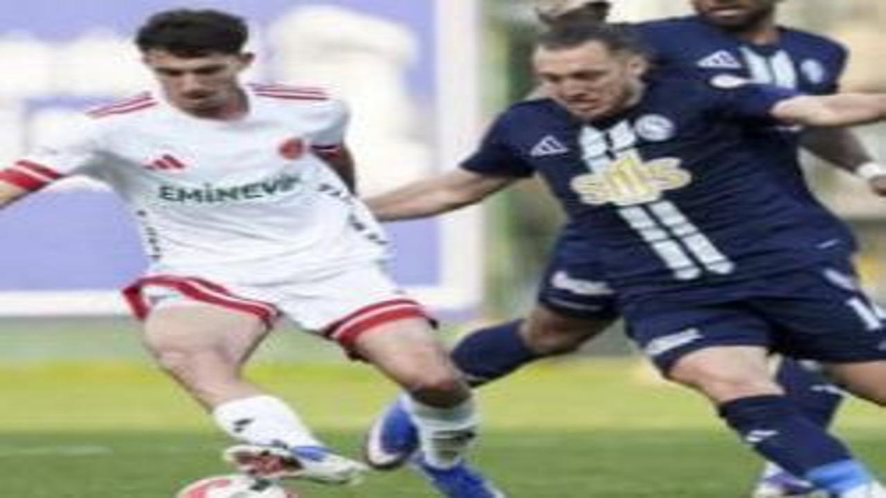 1. Lig maçında galibiyete ilk yarıda uzandılar