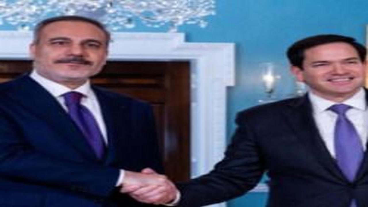 Bakan Fidan, Marco Rubio ile görüştü' 'Türkiye'ye desteğimiz tam'