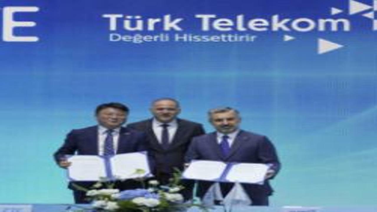 Türk Telekom ve ZTE'den 5G akıllı cihaz ve sürdürülebilir teknolojilerde güçlü iş birliği