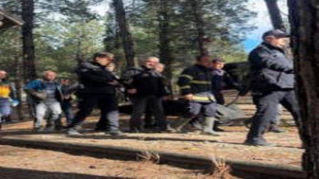 Ormanlık alanda dehşet: Yürüyüş yaparken cesetle karşılaştılar