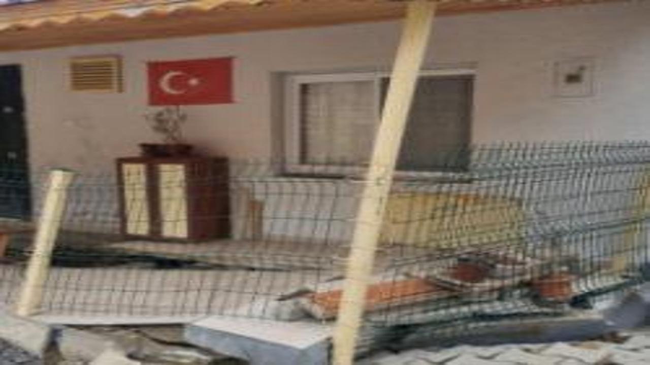 Mersin'de heyelan: Evler zarar gördü, bölgeye giriş yasaklandı!