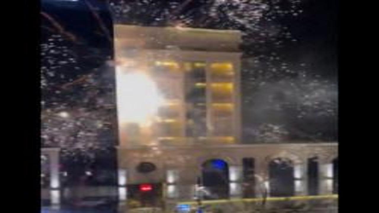 A Milli Futbol Takımı'na Kosova'da havai fişekli taciz