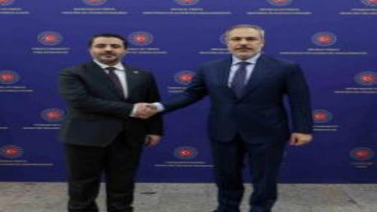 Bakan Fidan, Suriyeli mevkidaşıyla görüştü