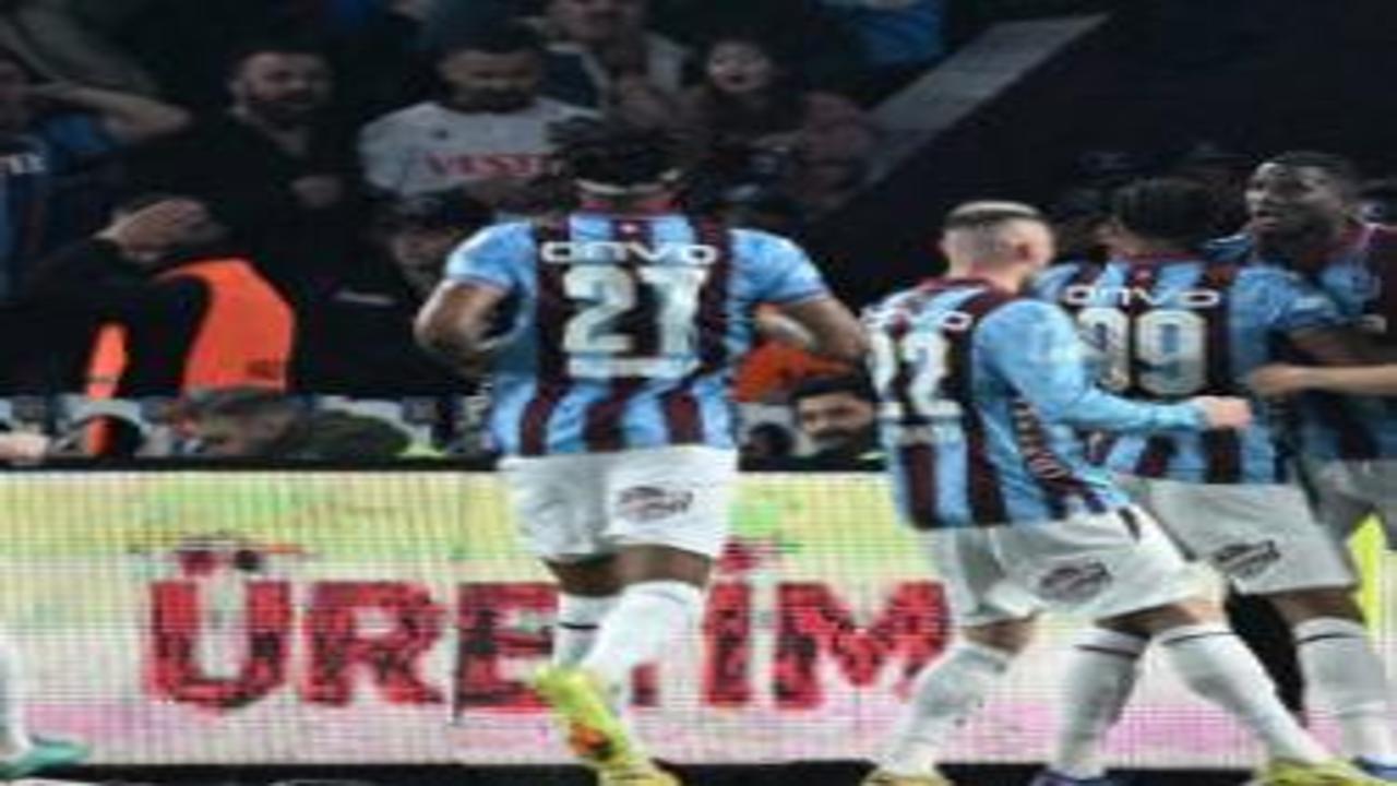 Dev maçta kazanan Trabzonspor! Zirvede fark 1'e düştü