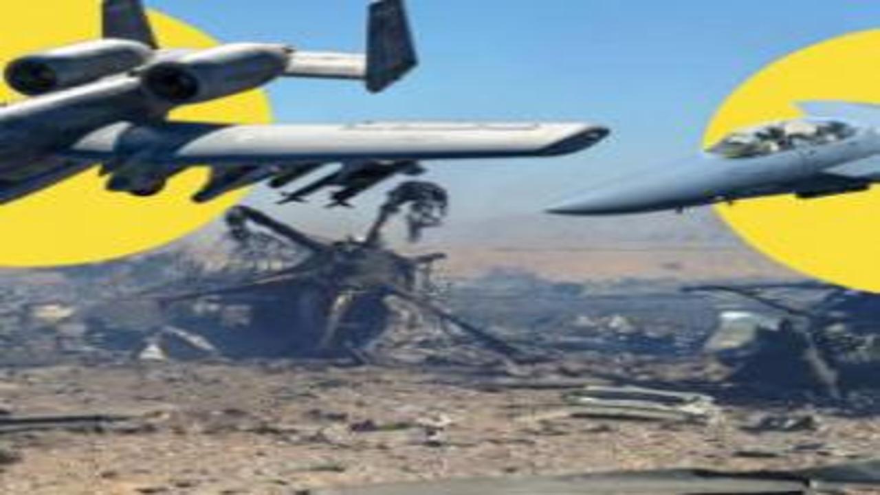 Düşen ABD uçağının görüntüleri.... İran Devrim Muhafızları paylaştı