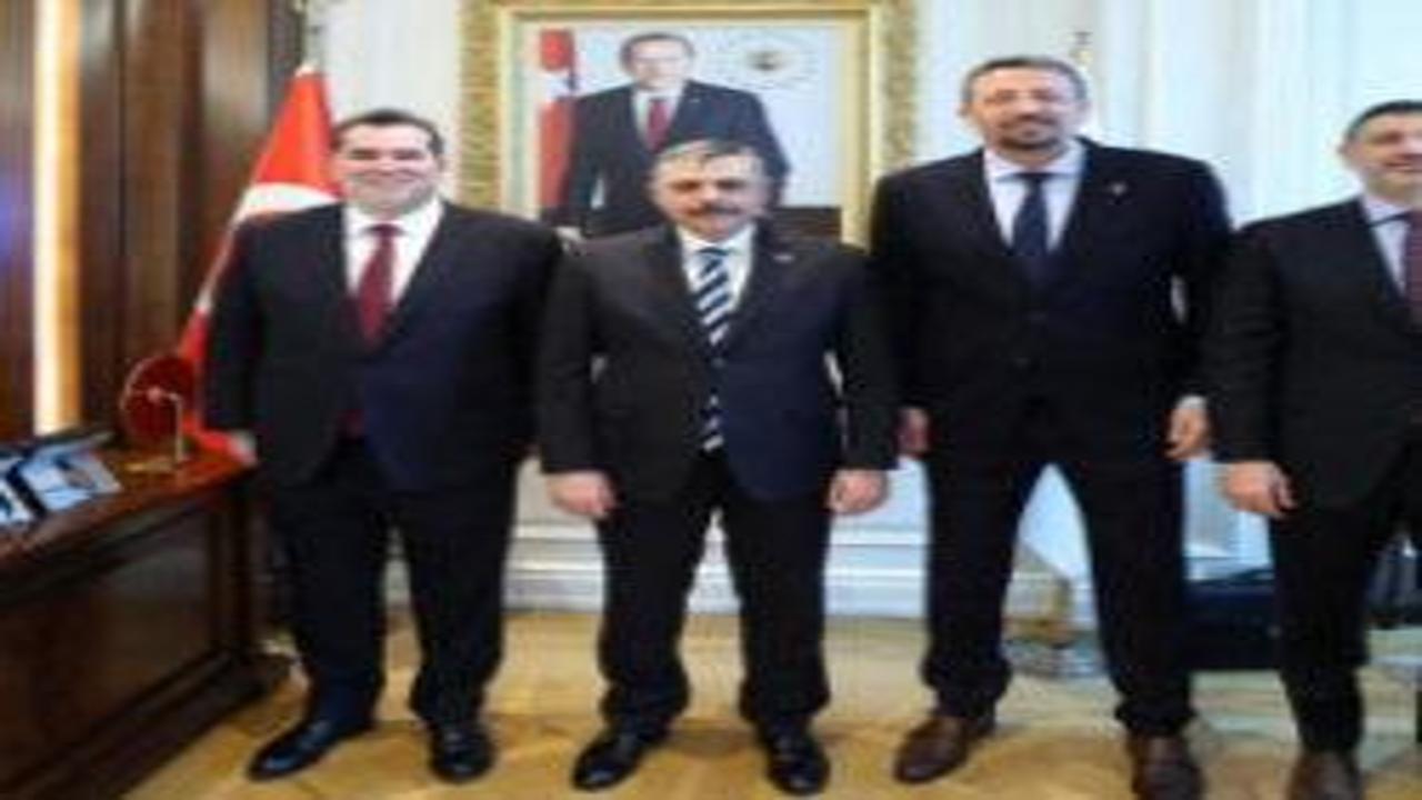 Hidayet Türkoğlu'ndan Bakan Gürlek ve Bakan Çiftçi'ye ziyaret