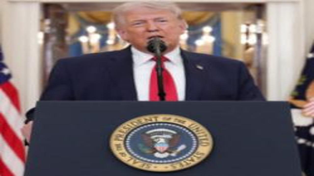 Trump beklenen konuşmayı yaptı! 'Çok sert bir darbe indireceğiz'