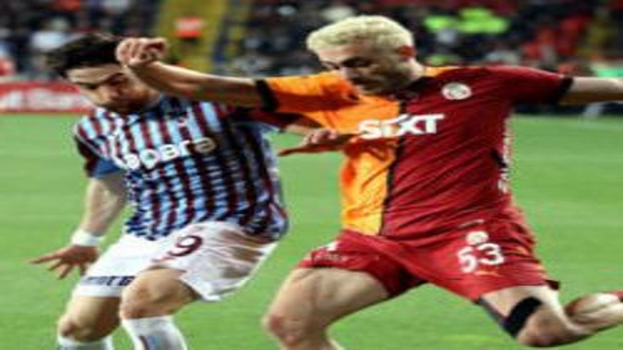 Zirve yarışında kırılma noktası: Trabzonspor-Galatasaray: Muhtemel 11'ler