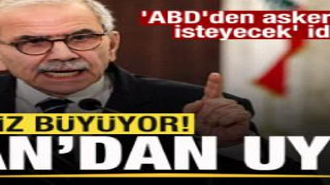 'ABD'den askeri yardım isteyecek' iddiası! İran'ndan Nevvaf Selam'a uyarı