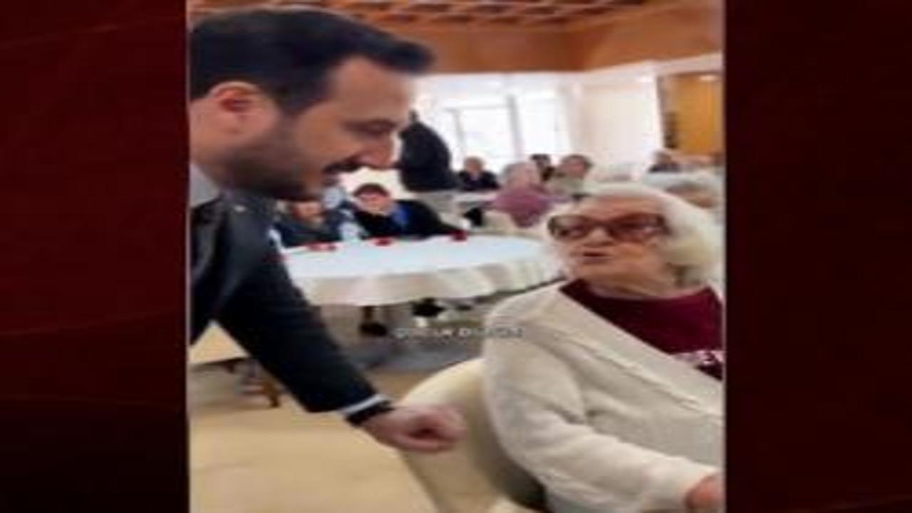 AK Parti İstanbul Başkanı Abdullah Özdemir'in yaşlı Bakım merkezindeki sohbeti viral oldu