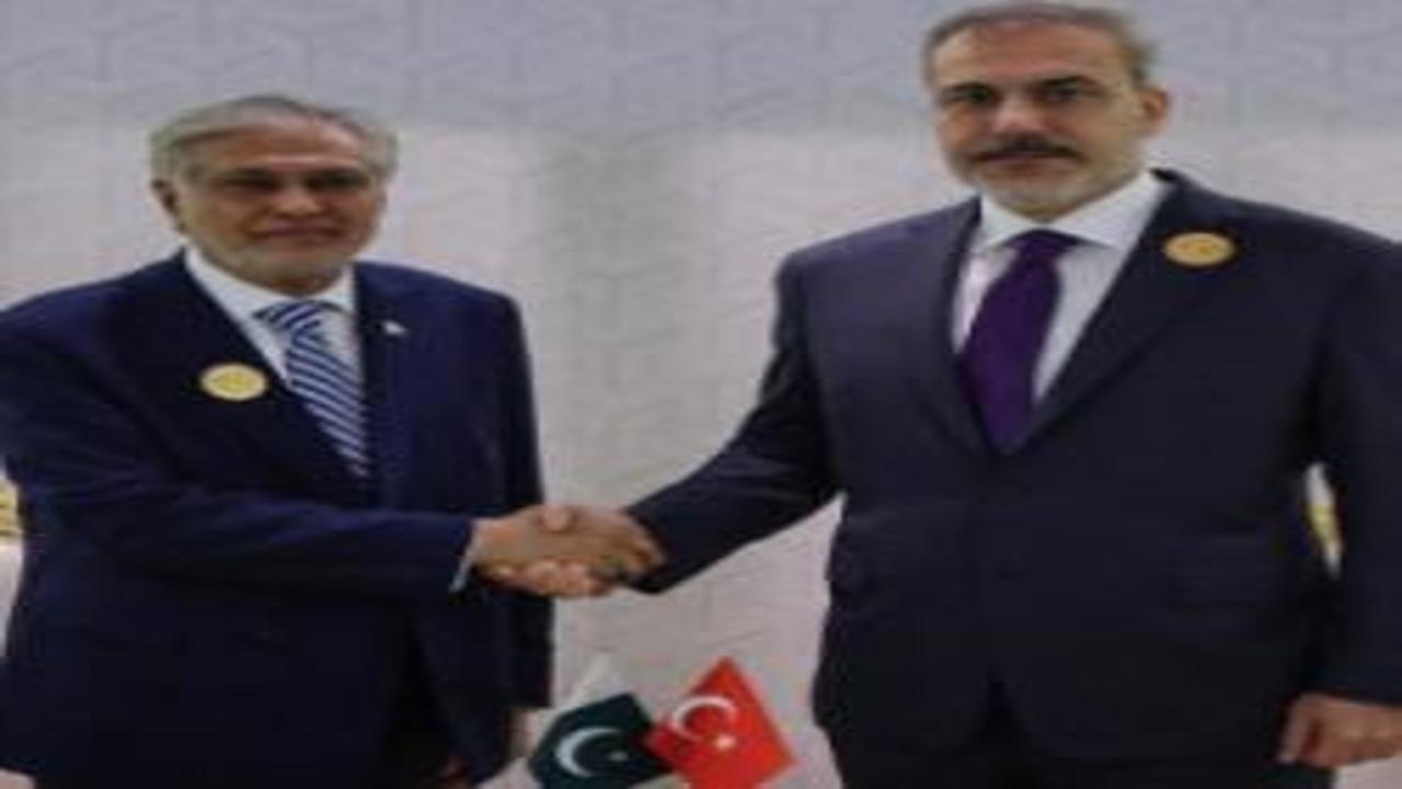 Dışişleri Bakanı Fidan, Pakistanlı mevkidaşı Dar ile görüştü