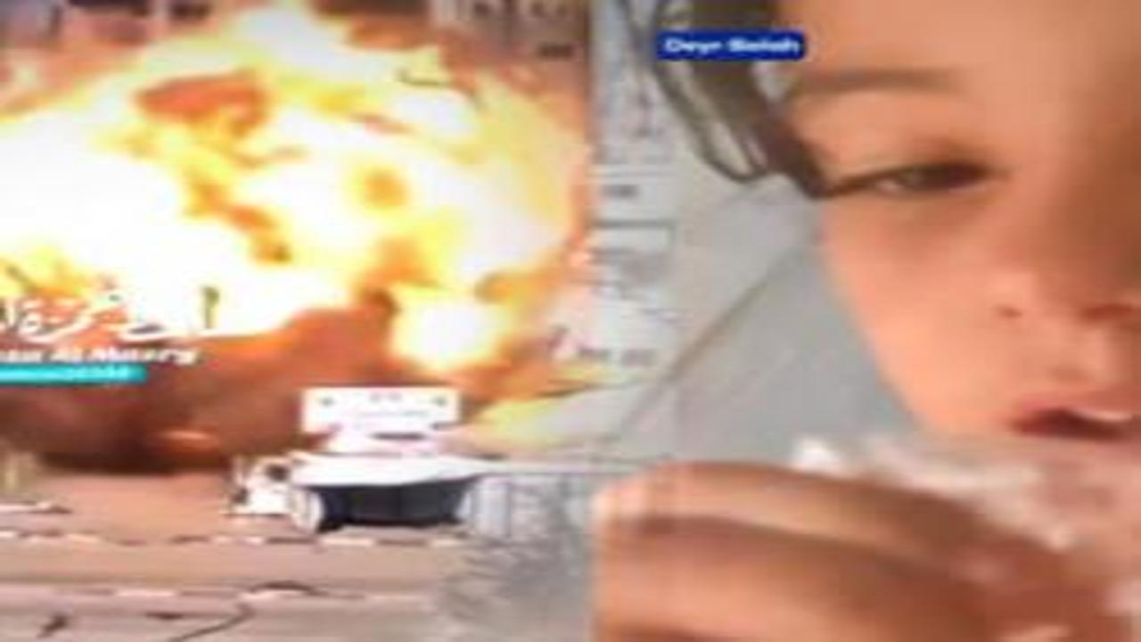 İsrail’in geçmişte çadırları bombaladığı anlara ait görüntüler ortaya çıktı