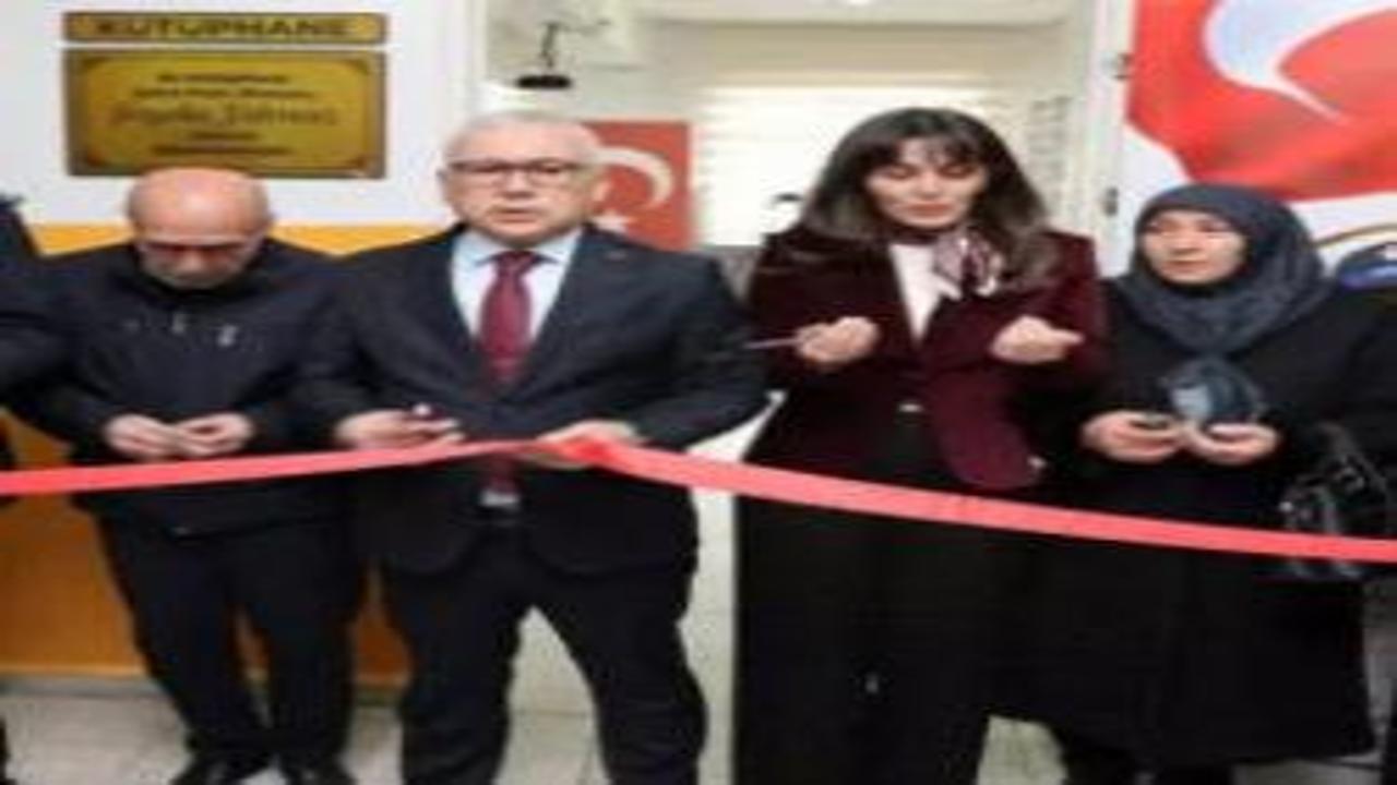 Şehit Polis Memuru Şeyda Yılmaz'ın ismi kütüphaneye verildi