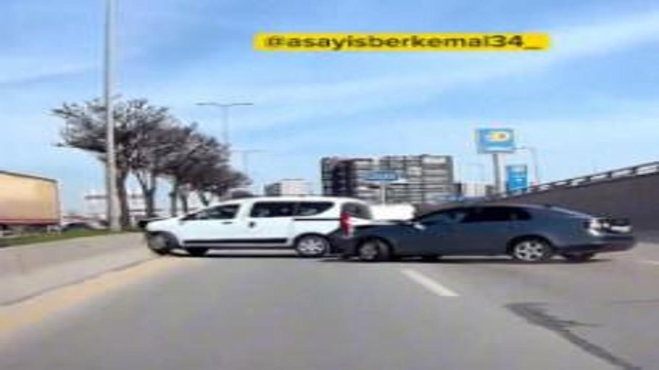 Ankara'da makas terörü kazaya neden oldu!