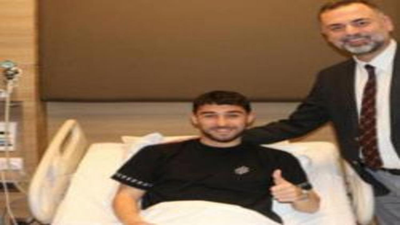 Beşiktaş'ta Kartal Kayra Yılmaz, ameliyat edildi