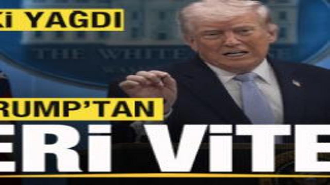 Büyük tepki çekmişti! Tansiyon yükseldi! Trump'tan geri vites!