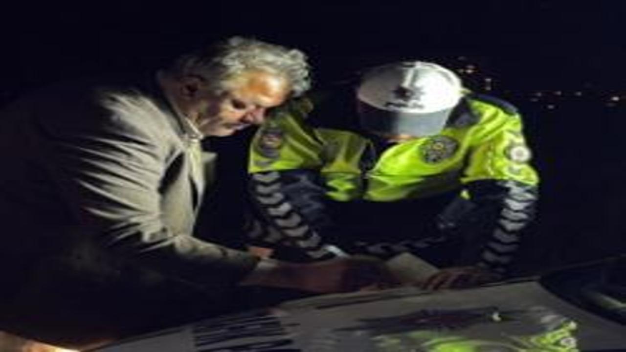 Kayseri'de 'dur' ihtarına uymayan sürücüye 515 bin TL ceza! İsteği pes dedirtti