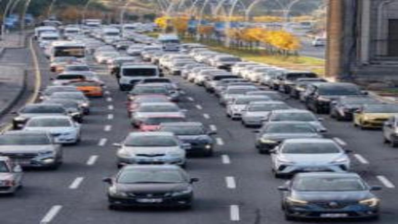 Trafikteki araç sayısı 34 milyonu aştı
