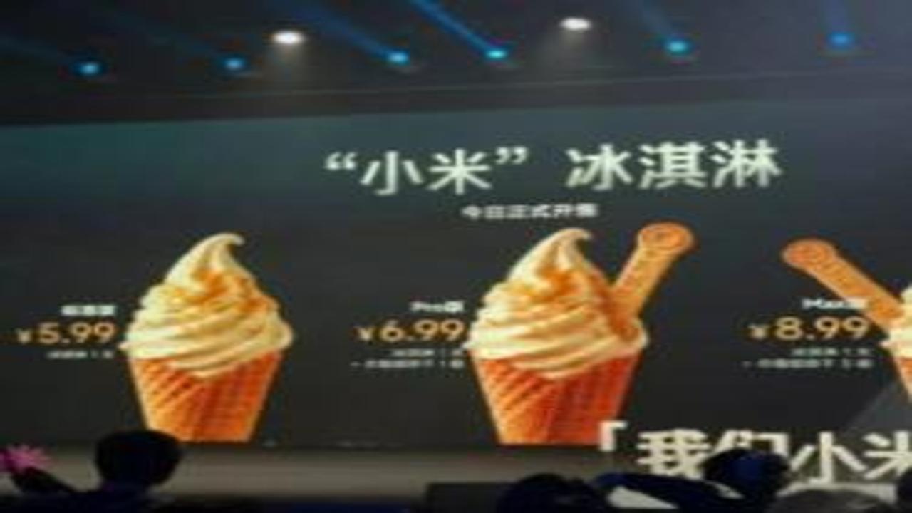 Xiaomi’den bu kez akıllı telefon değil, dondurma tanıttı