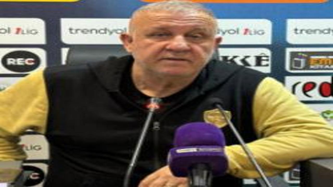 Amedspor'un hocası oyuncuları eleştirdi! 