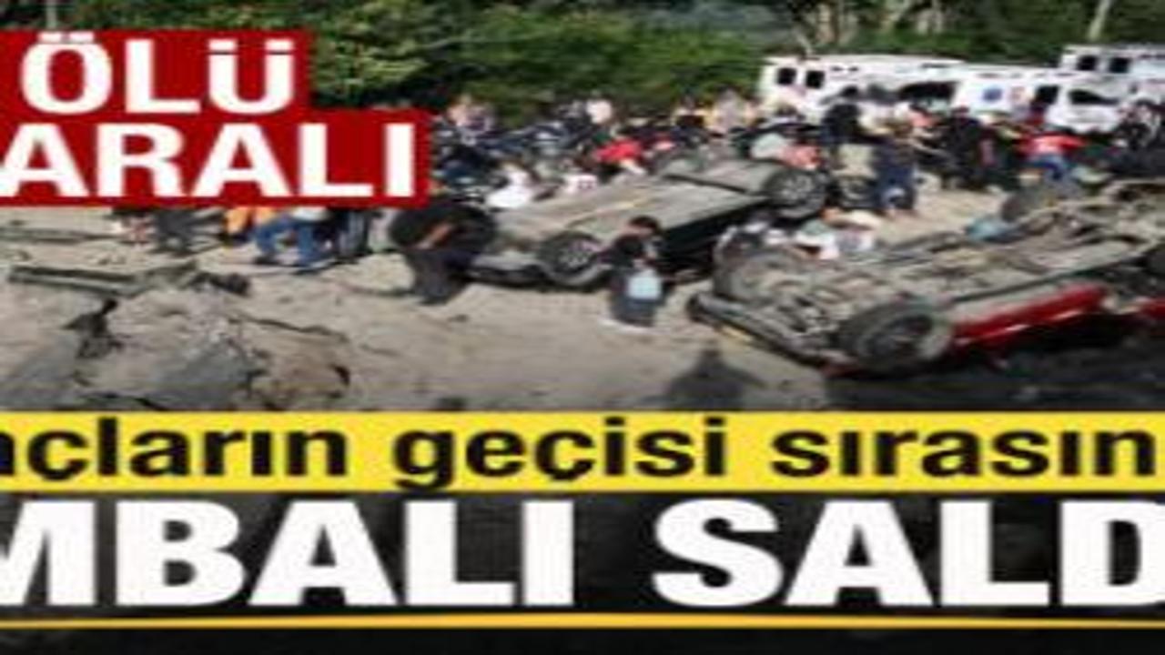 Korkunç katliam! Araçların geçişi sırasında bombalı saldırı: 14 ölü, 38 yaralı
