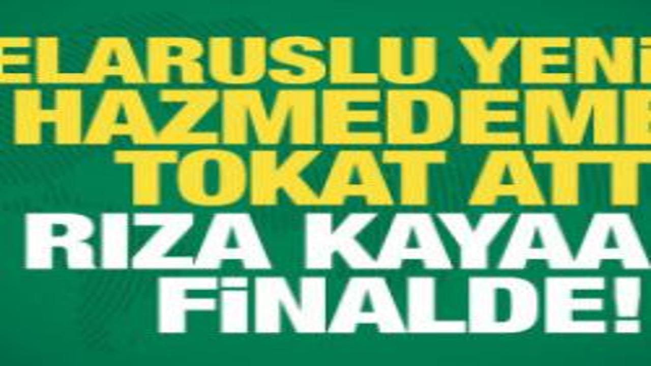 Belaruslu yenilgiyi hazmedemedi: Tokat attı... Rıza Kayaalp finalde!