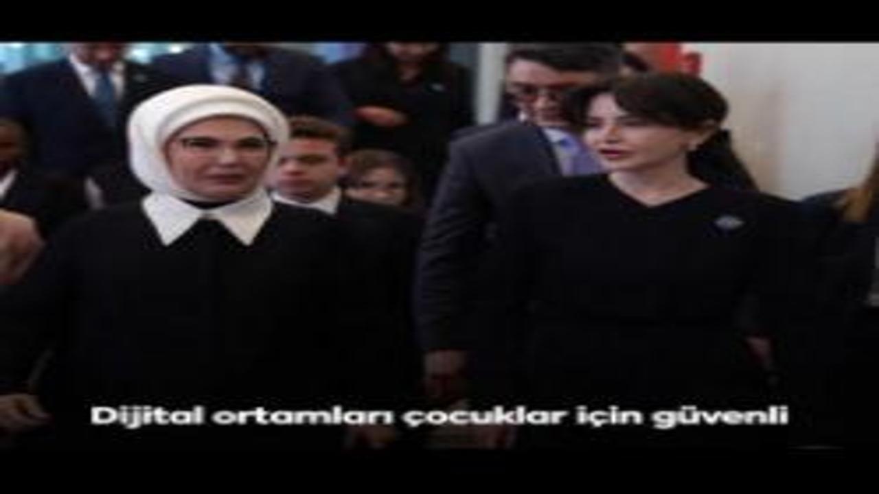 Emine Erdoğan'dan çocukların dijital ortamda korunmasına yönelik videolu paylaşım
