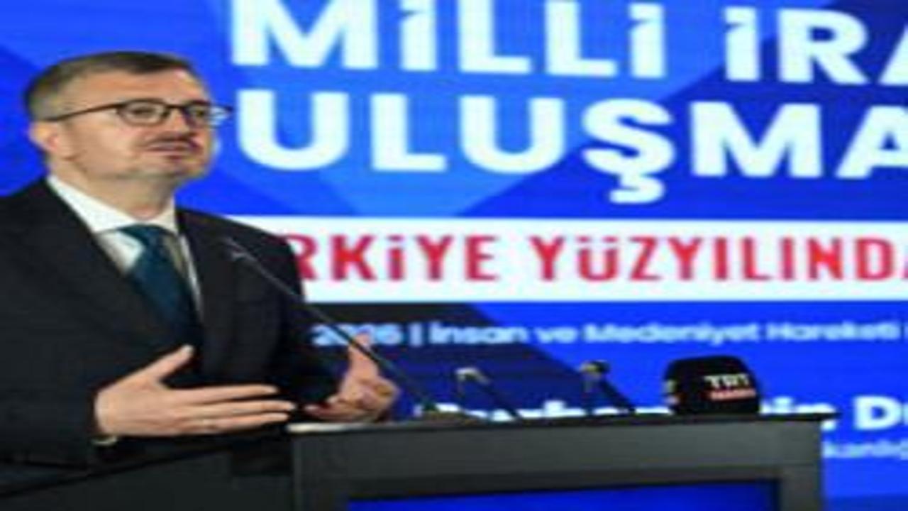 Burhanettin Duran uyardı: Bir meydan okumanın karşısındayız, acil tedbir alınması lazım