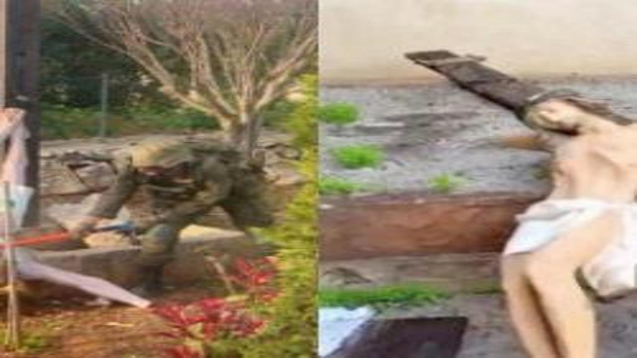 İsrail askerleri neden Hz.İsa heykeline saldırdı?