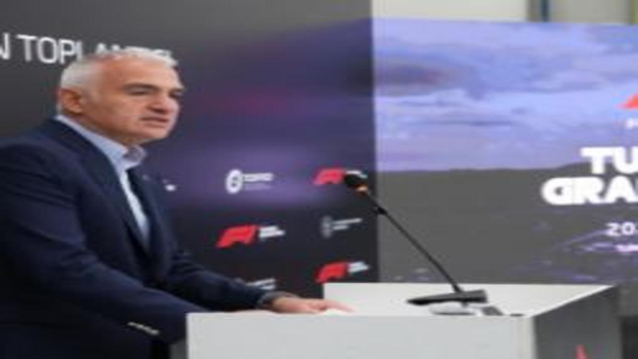 Kültür ve Turizm Bakanı Mehmet Nuri Ersoy Formula 1 hakkında detayları verdi!