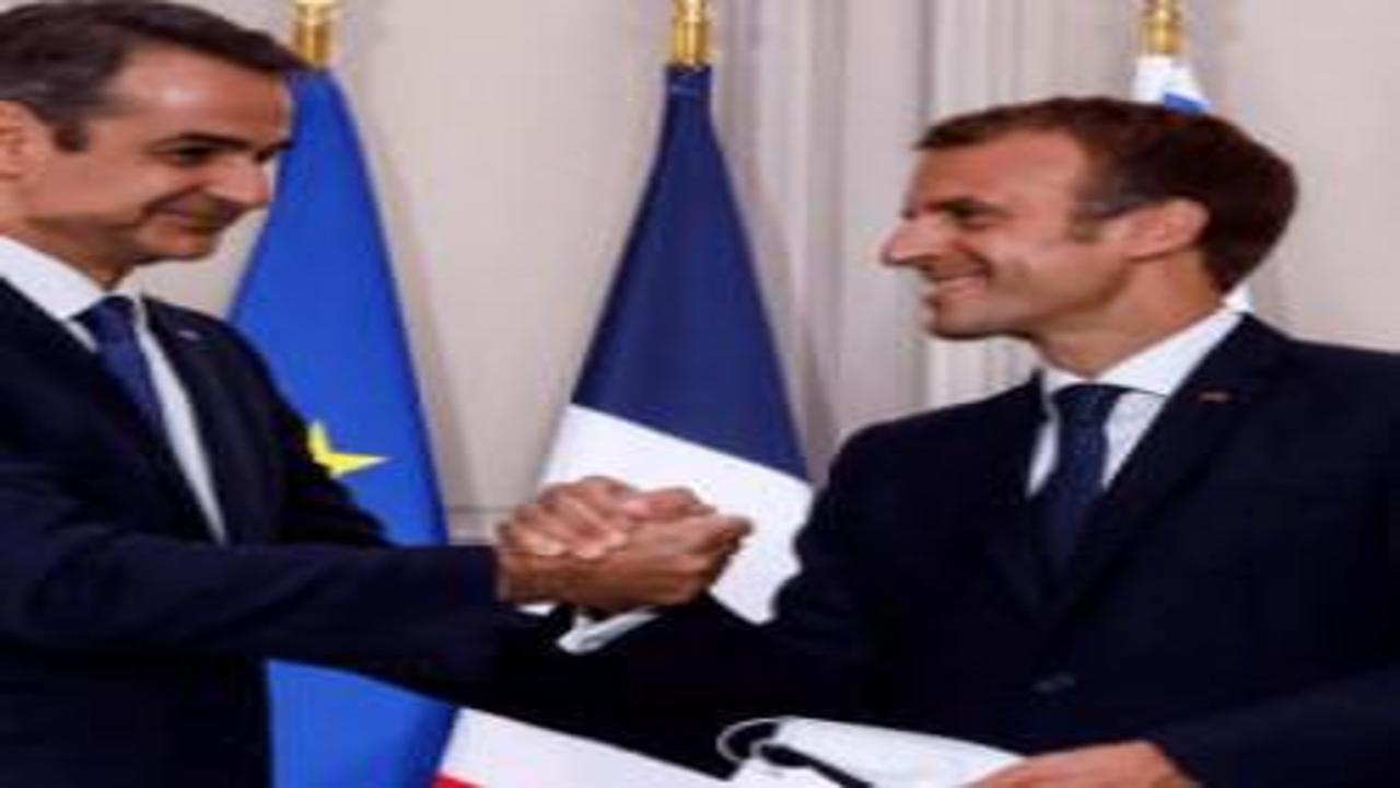 Macron ve Miçotakis imzayı attı! 