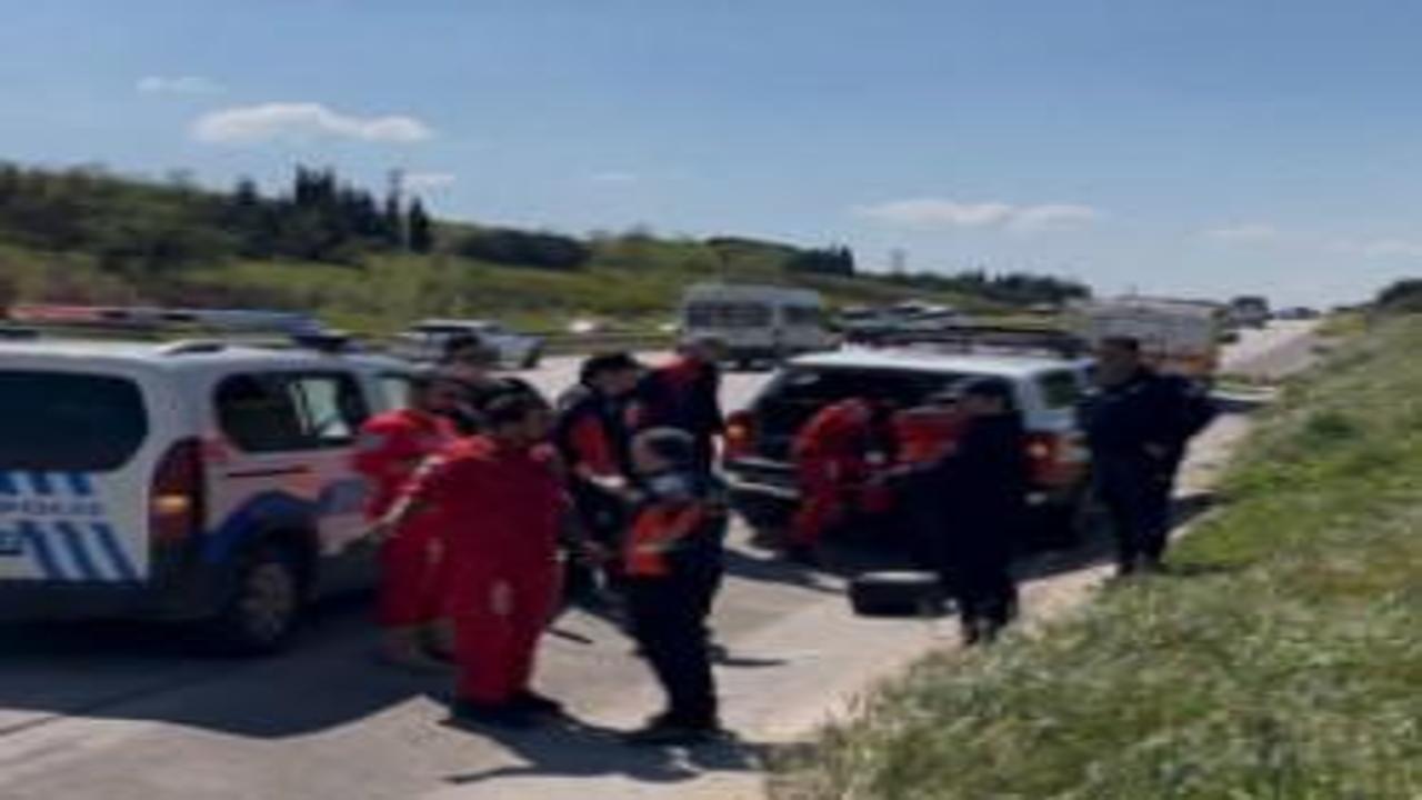 Bursa'da otoyolda “çocuk” alarmı: Ekipler seferber oldu