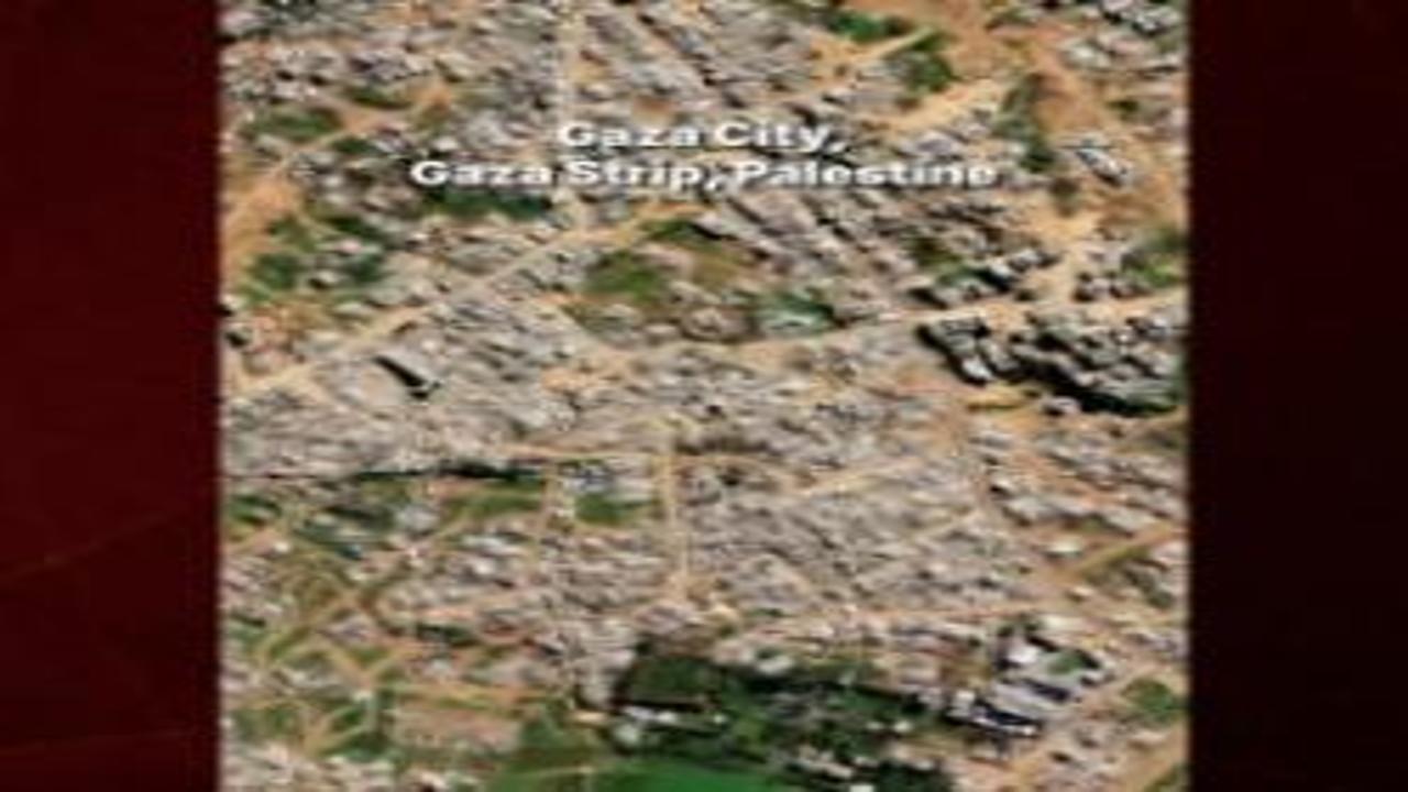 Soykırımcı devlet İsrail'in Gazze ve Lübnan'daki yıkımı uydu görüntülerine yansıdı