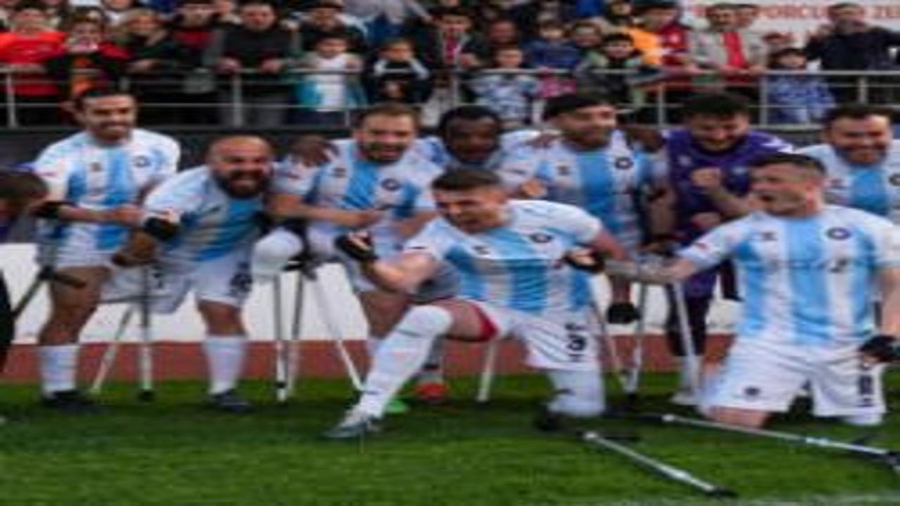 Tarihi başarı! Başkent Ampute Futbol Gücü Avrupa Şampiyonu