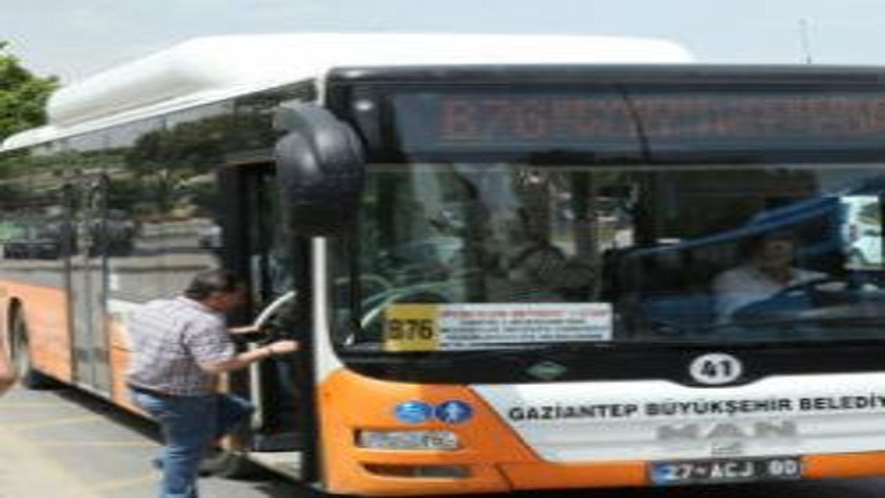 Gaziantep'te 23 Nisan'da toplu taşıma ücretsiz olacak