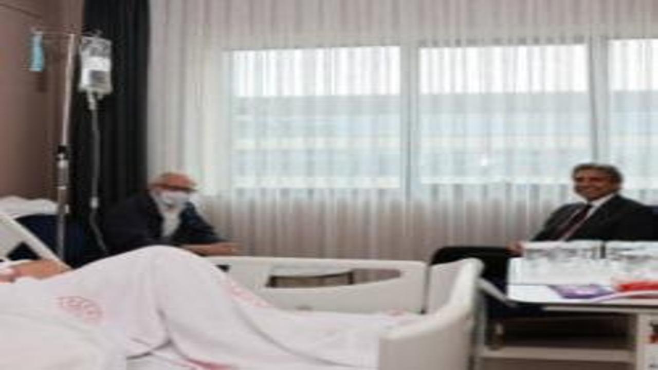 AK Parti Genel Başkan Yardımcısı Demir'den Başkan Güler'e geçmiş olsun ziyareti