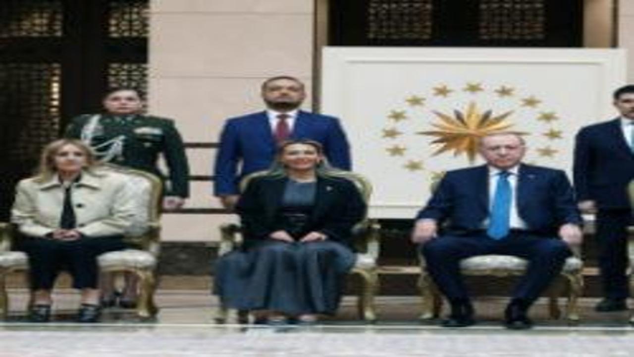 Cumhurbaşkanı Erdoğan 5 ülkenin büyükelçisini kabul etti!